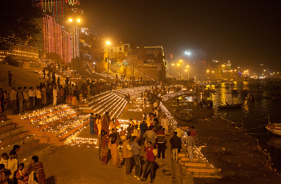 Varanasi Photographing Karthika Poornima/Dev Diwali Festival and